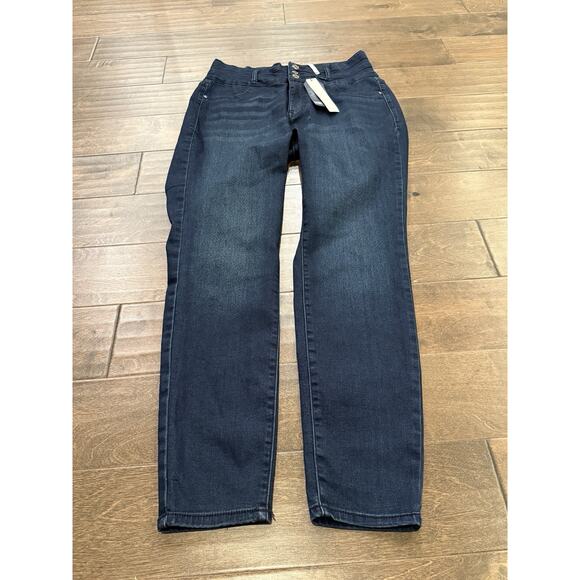 Angels Forever Young Womens Blue Evershape Skinny Jeans Size 12 NWT $48 - Picture 2 of 11